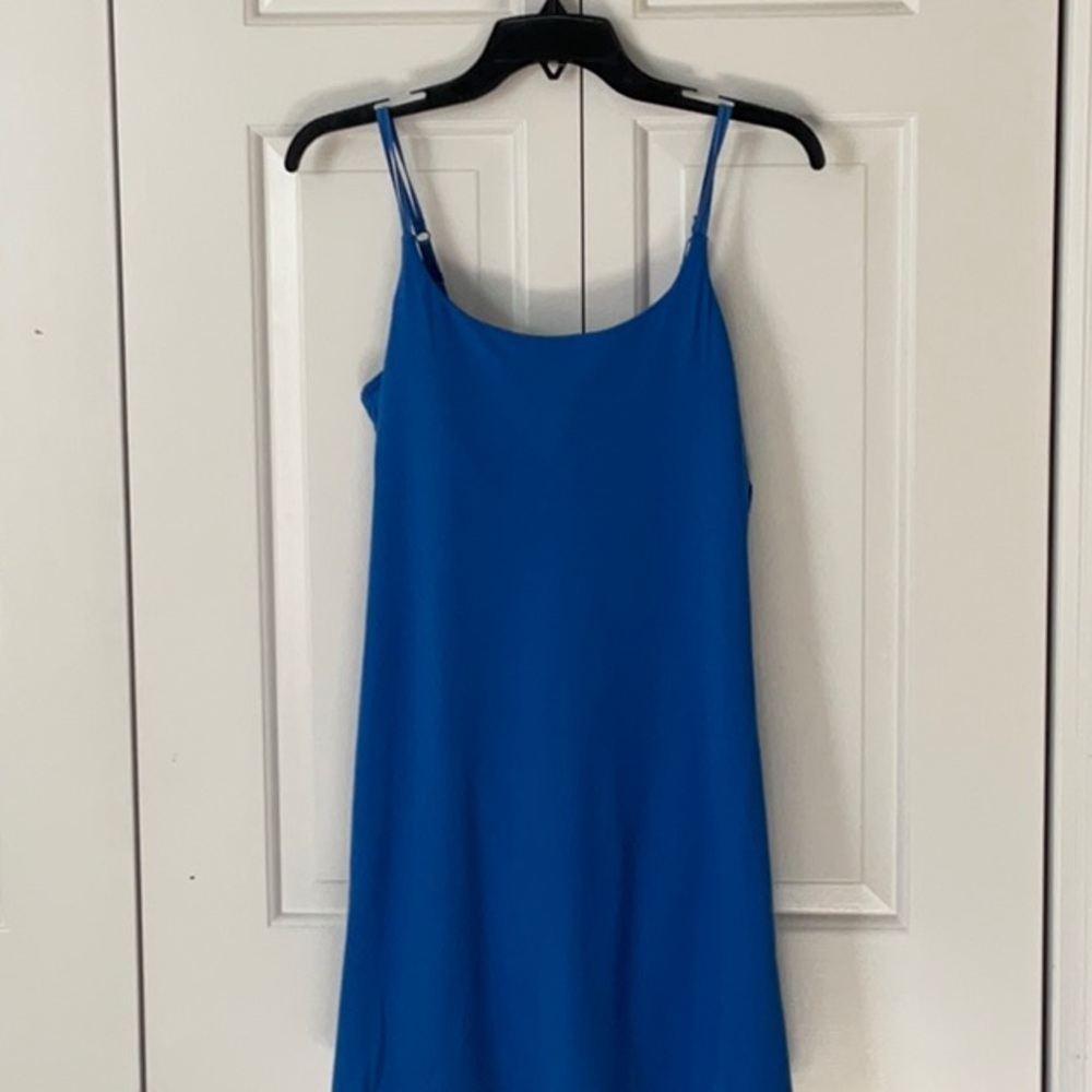 Bright blue athleisure tennis dress, never worn with tags on